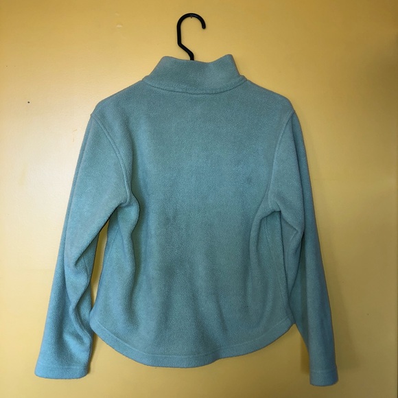 light green “monterey bay california” fuzzy zip up - Picture 6 of 6